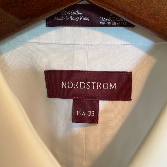 Nordstron Button Down Dress Shirt Men's 16 ½-33 - Picture 3 of 3